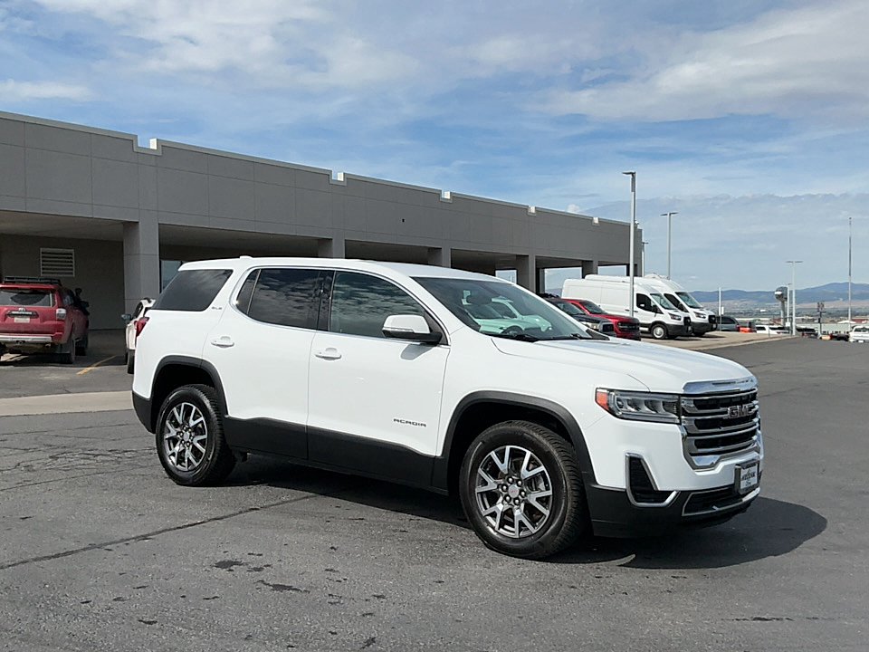 Used 2020 Summit White GMC FWD SLE image 7
