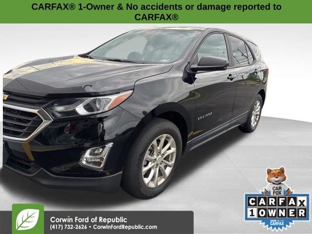 Used 2020 Chevrolet Equinox LS with VIN 2GNAXHEV6L6219289 for sale in Republic, MO