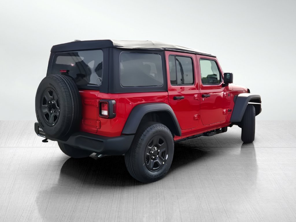 New 2026 Firecracker Red Clear-Coat Exterior Paint Jeep Sport image 4