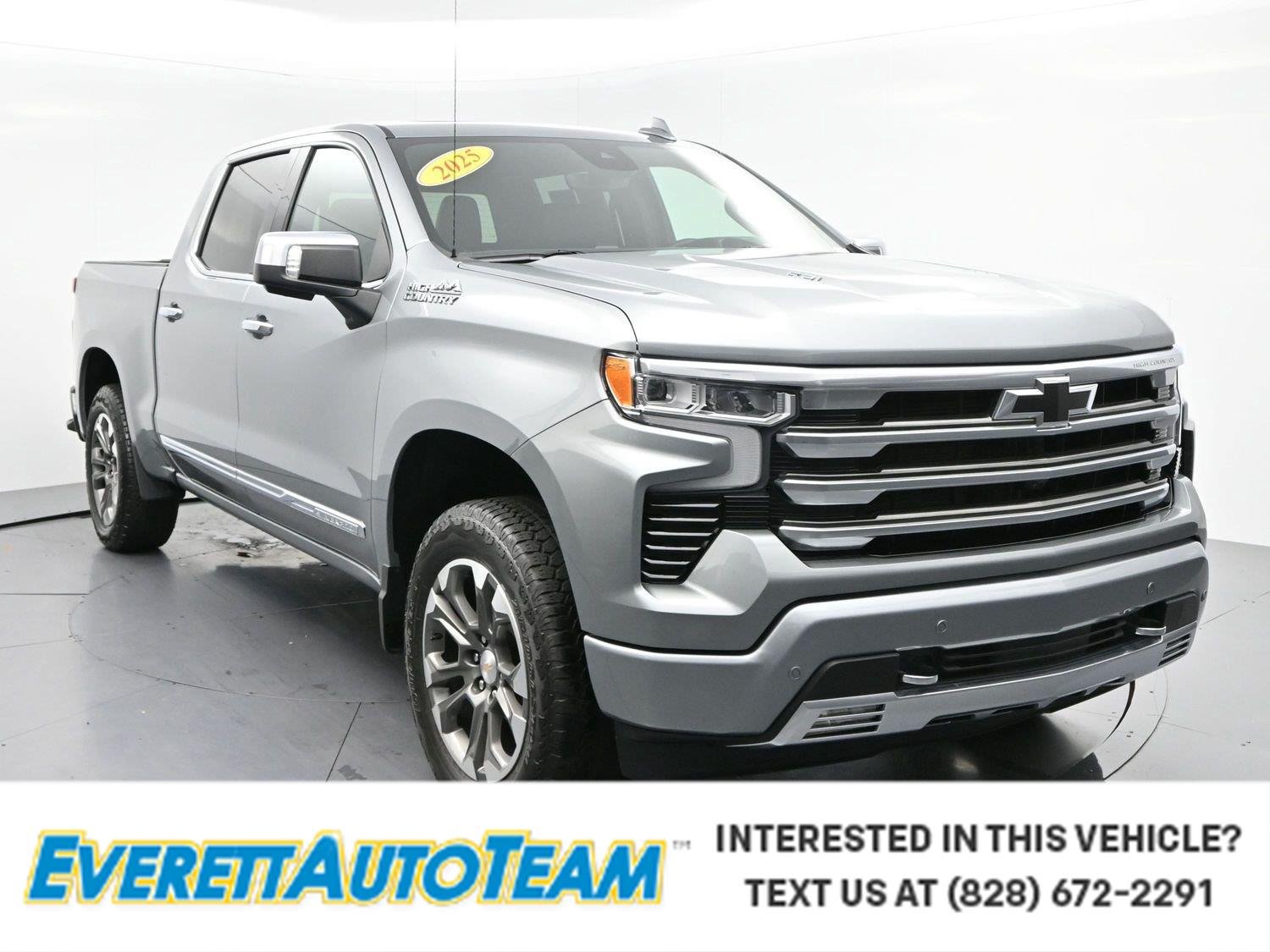 Used 2025 Sterling Gray Metallic Chevrolet High Country image 1