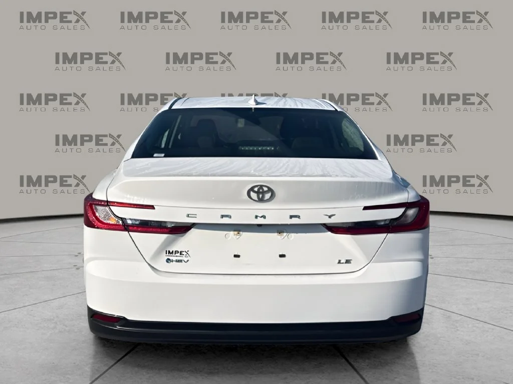 Used 2025 White Toyota LE image 4