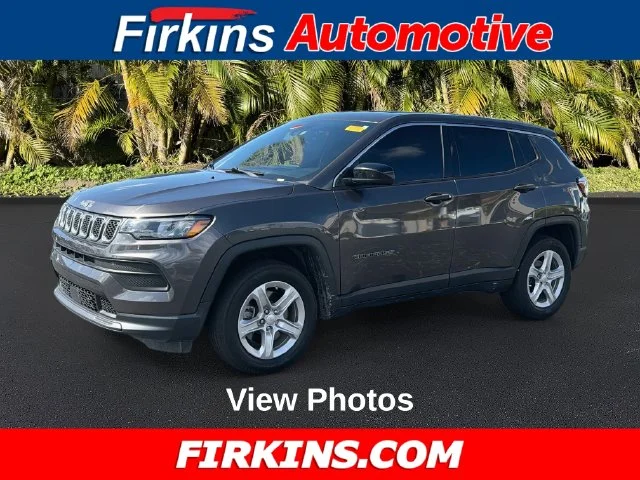Used 2023 Gray Jeep Sport image 1