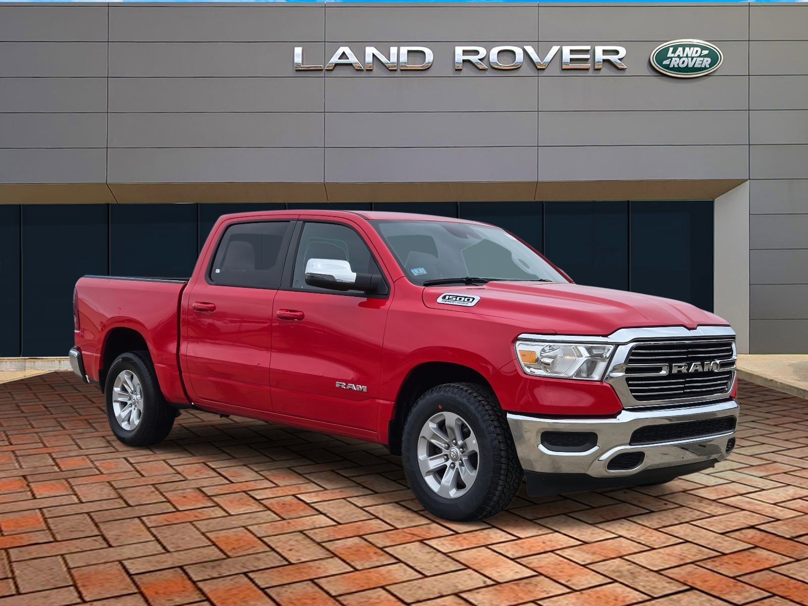 Used 2024 Flame Red Clearcoat Ram Laramie image 3