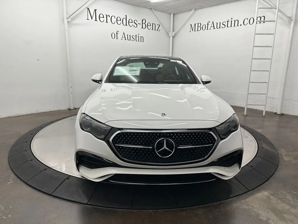 New 2027 White Mercedes-Benz E 350 image 2