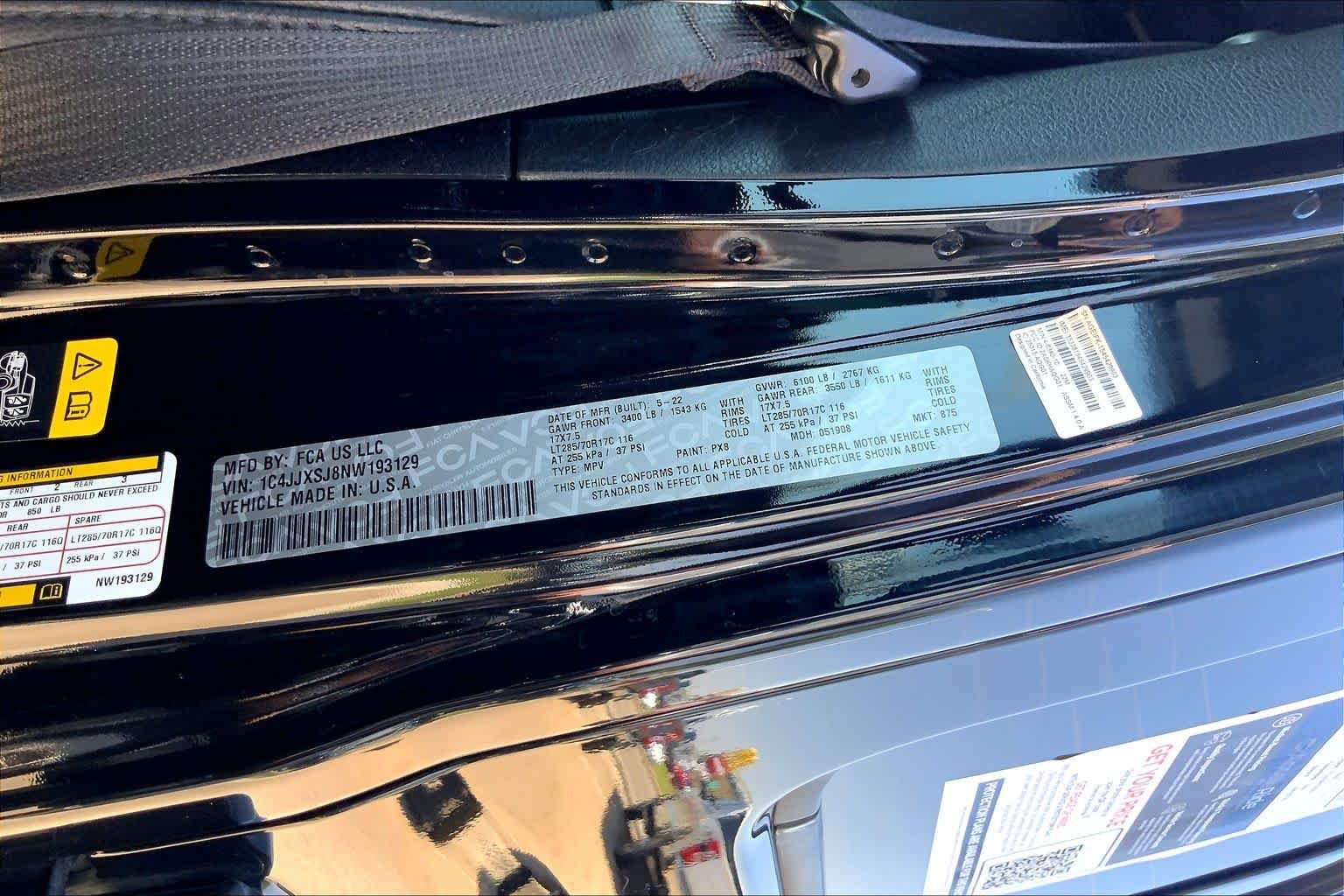 Used 2022 Black Clearcoat Jeep Unlimited Rubicon 392 image 37