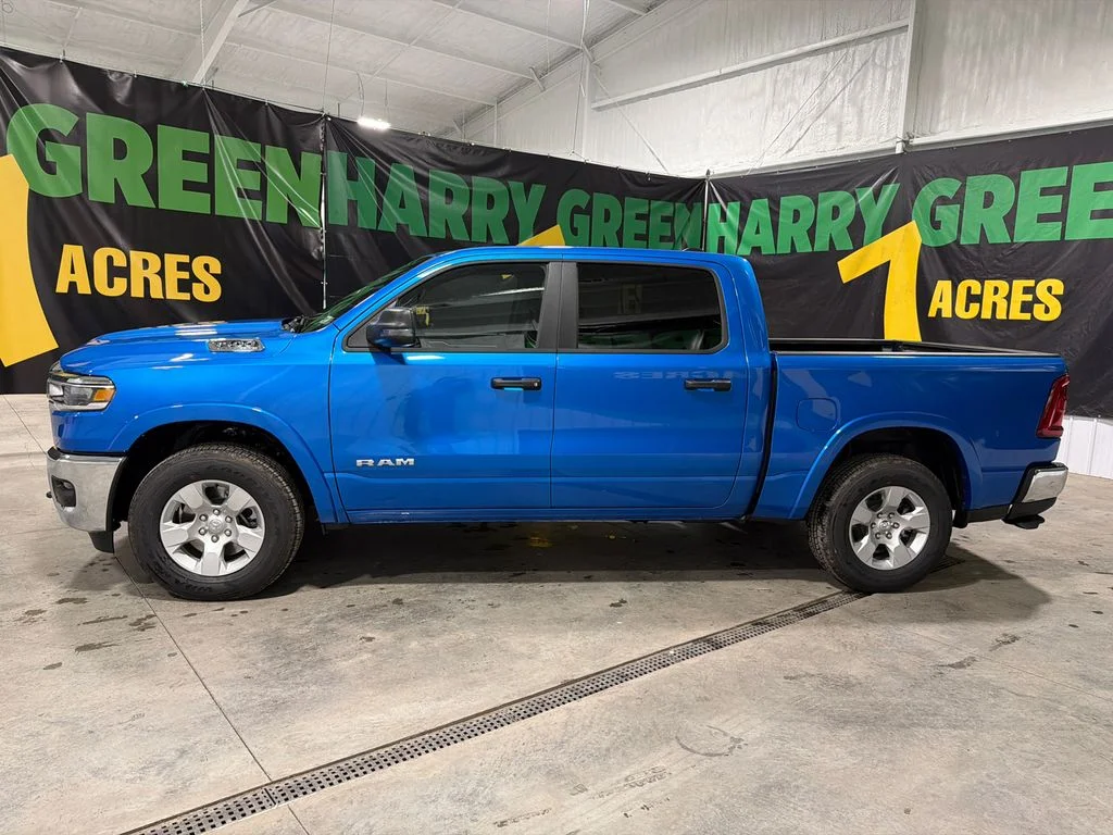 New 2026 Hydro Blue Pearlcoat RAM Big Horn image 3