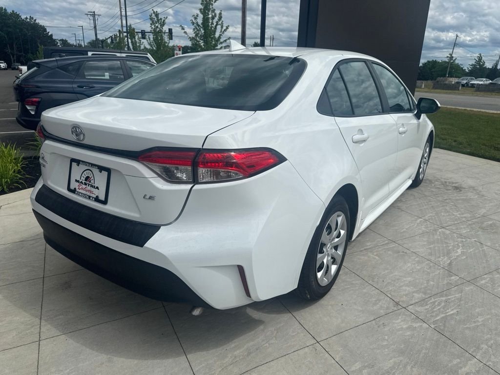 Used 2024 White Toyota LE image 7