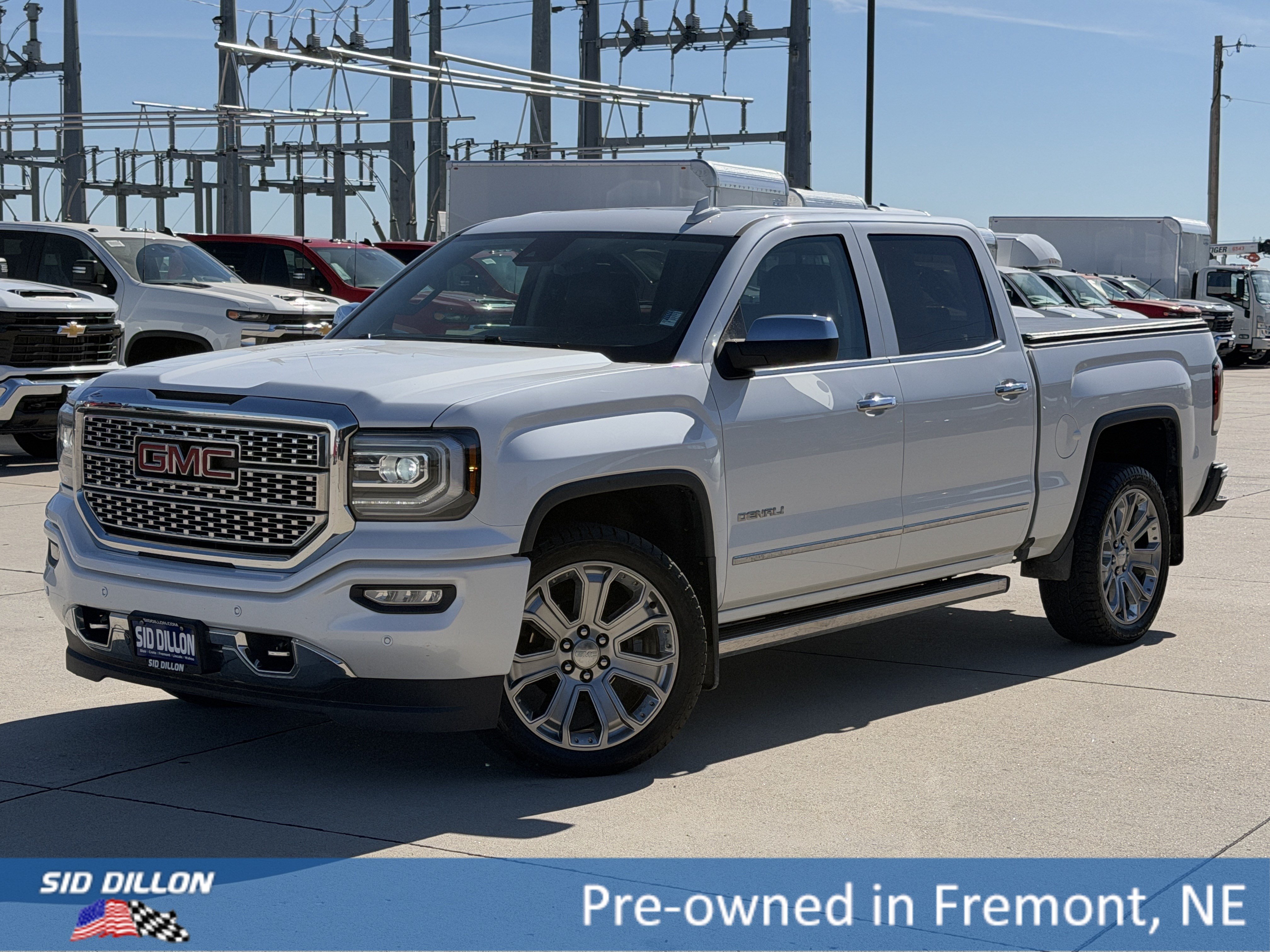 Certified Used 2018 WHITE FROST TRICOAT GMC Denali image 1