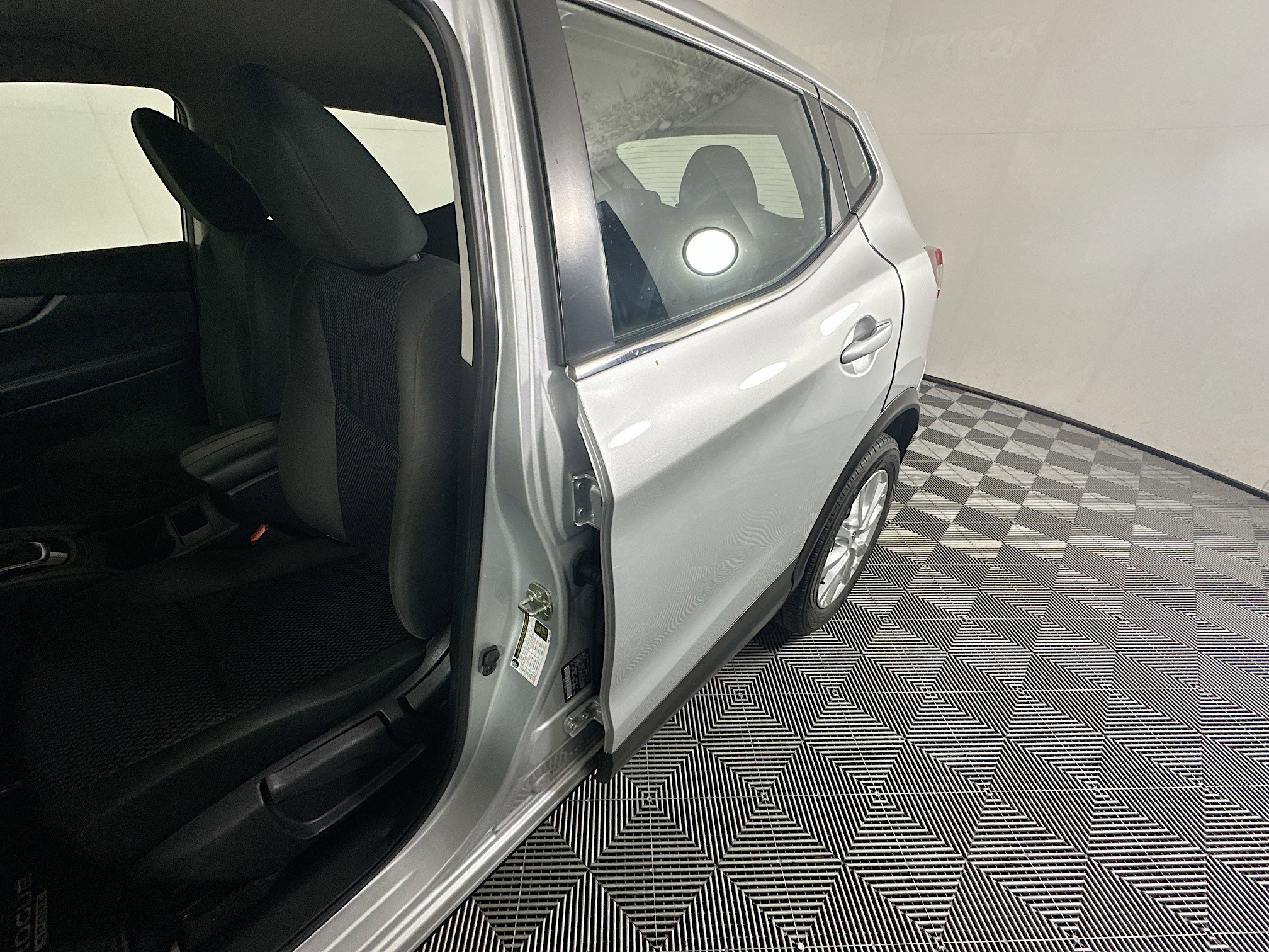 Used 2021 Brilliant Silver Metallic Nissan S image 12