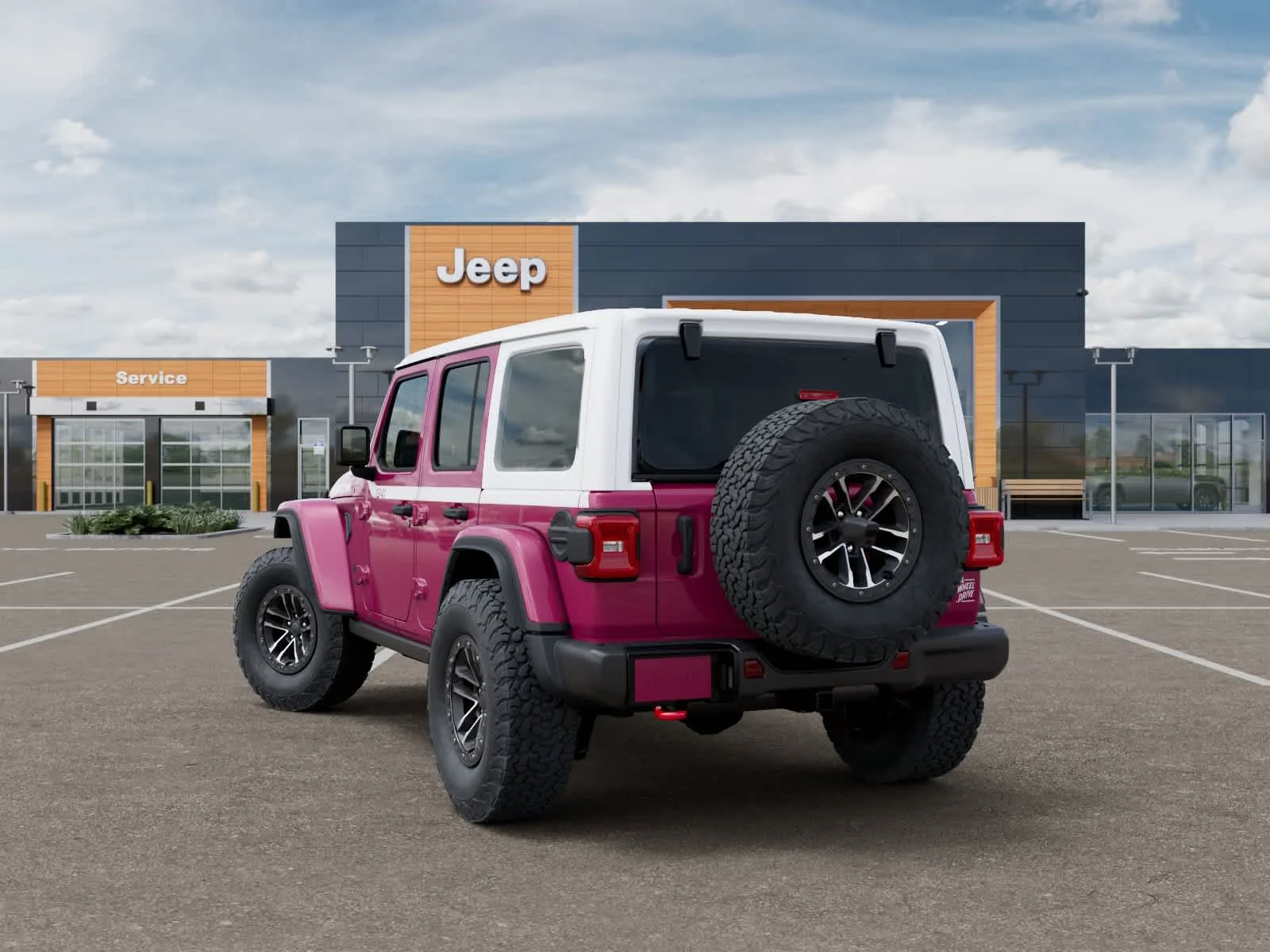 New 2026 Tuscadero Pearlcoat Jeep Rubicon image 3