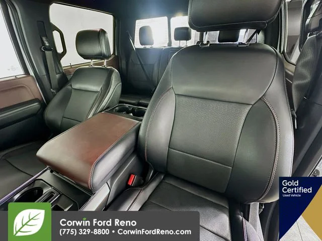Used 2022 Space White Metallic Ford Lariat image 24