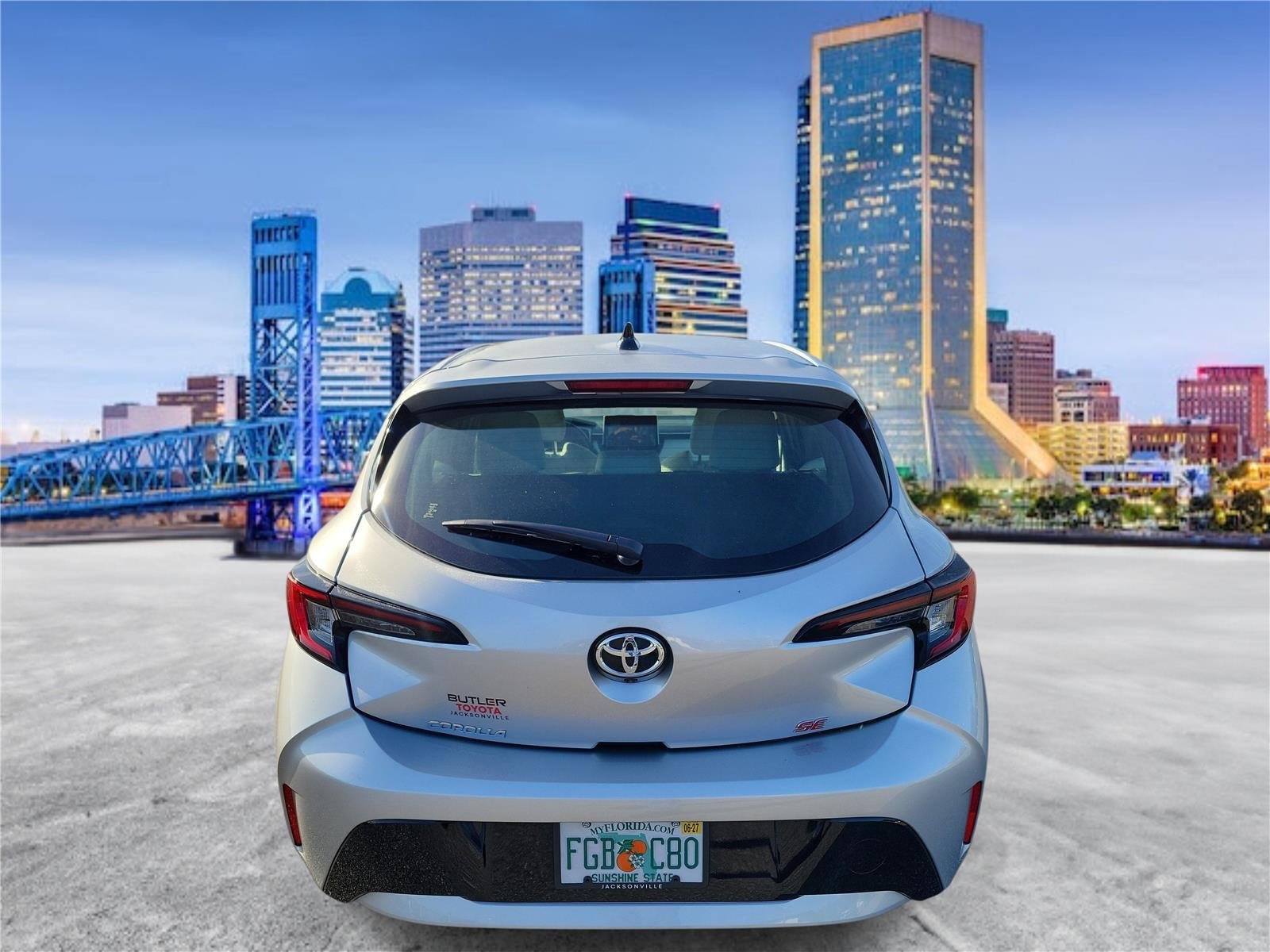 Used 2026 Classic Silver Metallic Toyota SE image 9