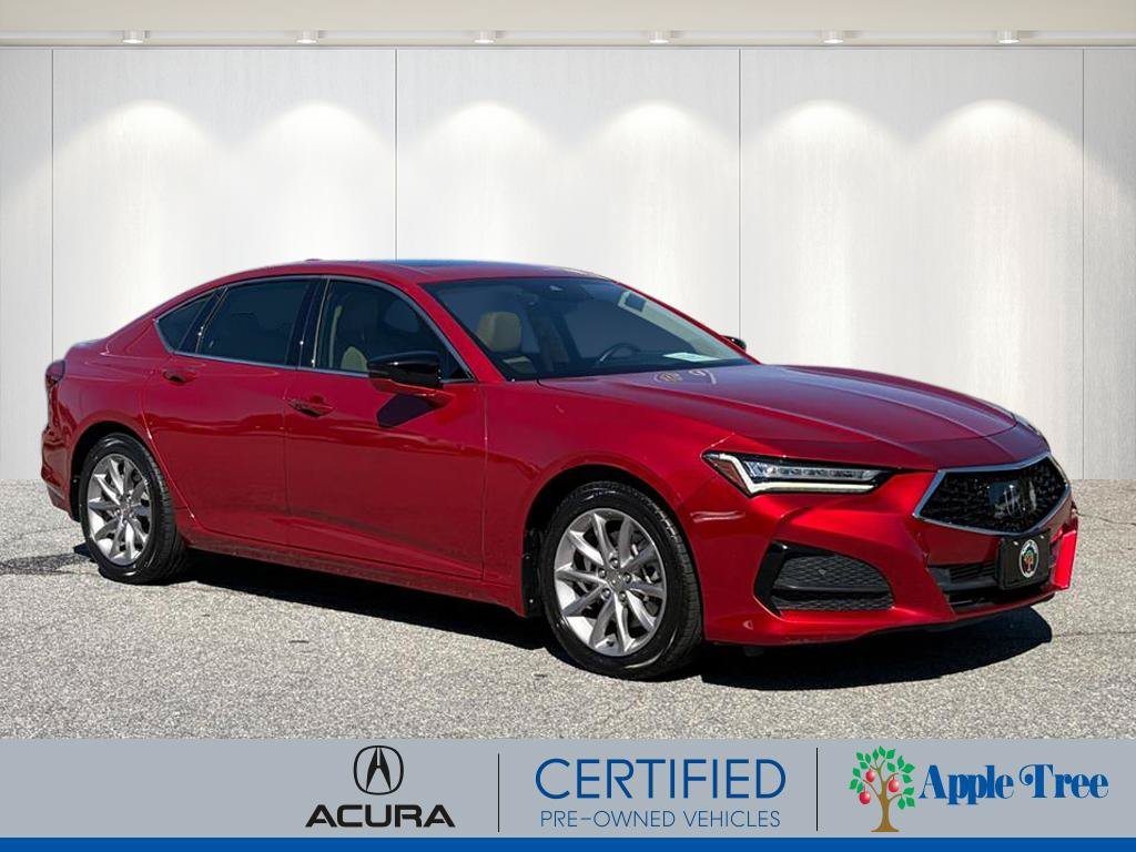 Certified Used 2021 Performance Red Pearl Acura TLX image 26