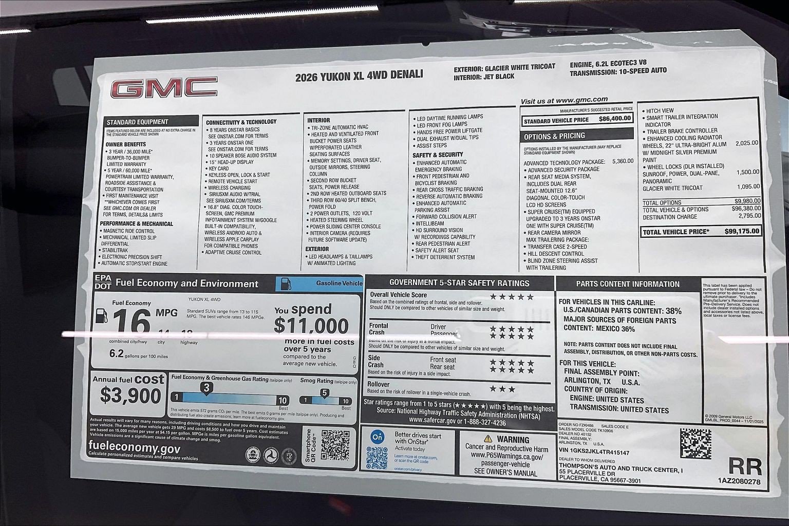 2026 GMC Yukon XL Denali - Photo 21