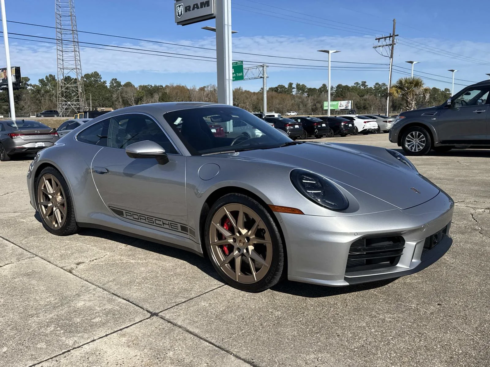 Used 2025 Silver Porsche Carrera S Coupe image 1