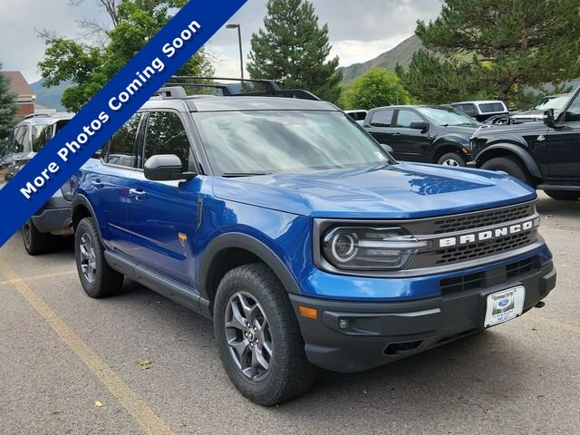 Certified Used 2023 Blue Ford Badlands image 1