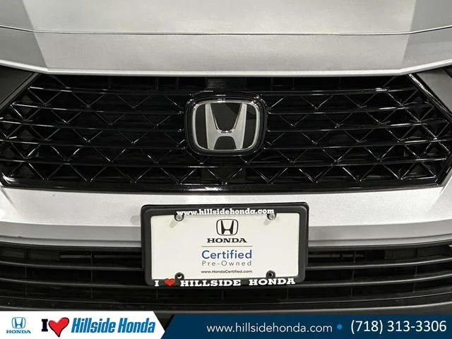 Certified Used 2024 Solar Silver Metallic Honda 1.5T EX image 9