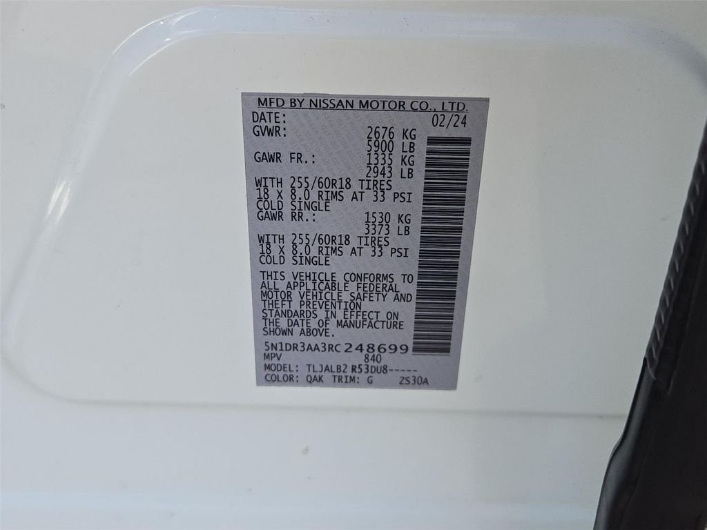 2024 Nissan Pathfinder S - Photo 25