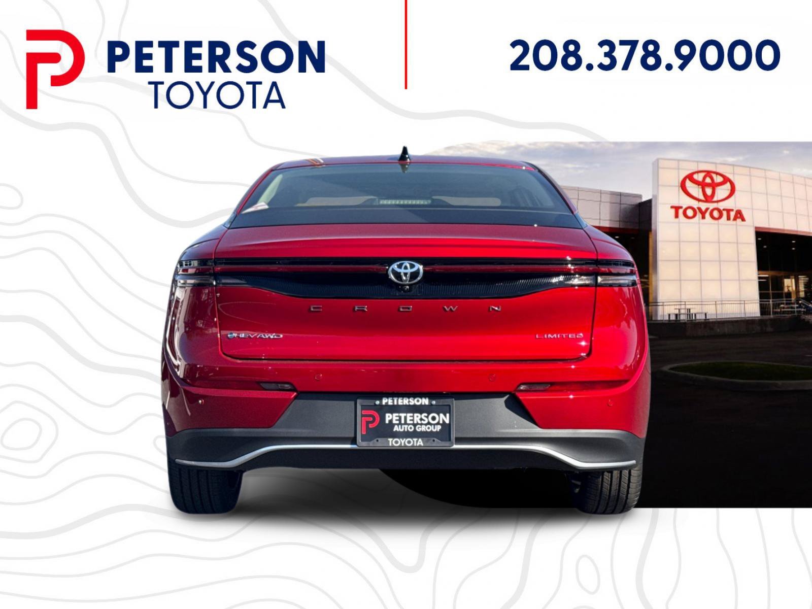 New 2026 Finish Line Red Toyota Limited image 4