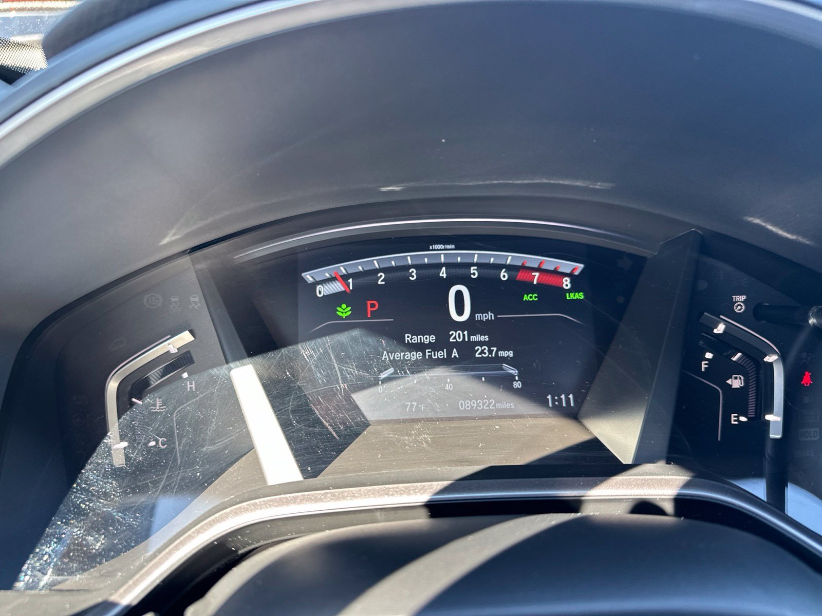 Used 2017 Blue Honda EX-L image 45