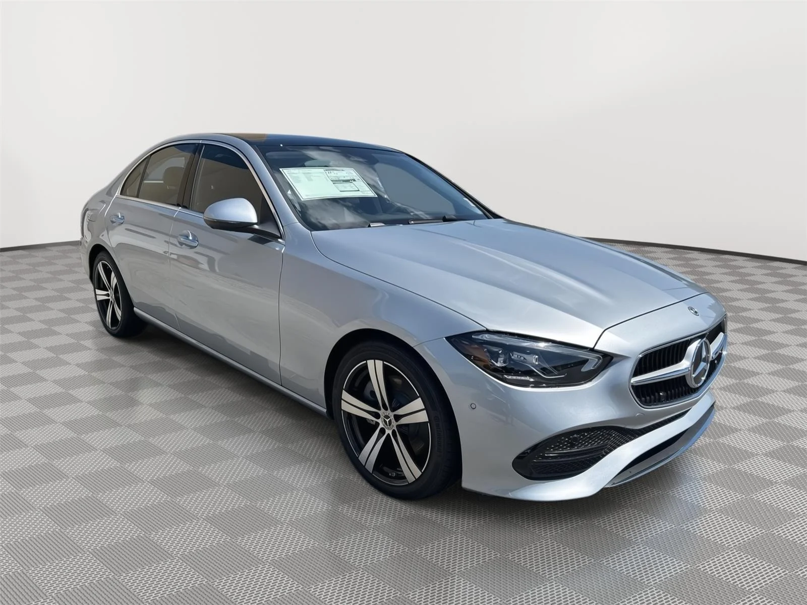 New 2026 Cirrus Silver Metallic Mercedes-Benz C 300 image 1