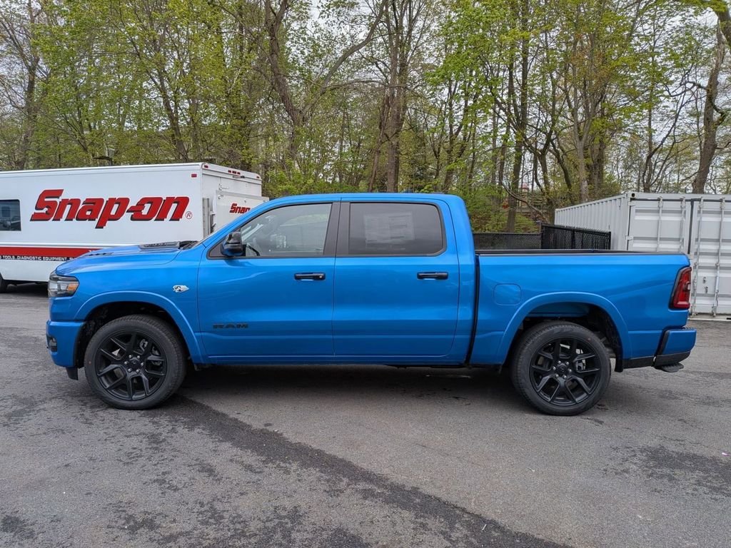 New 2026 Hydro Blue Pearl-Coat Exterior Paint RAM Laramie image 9
