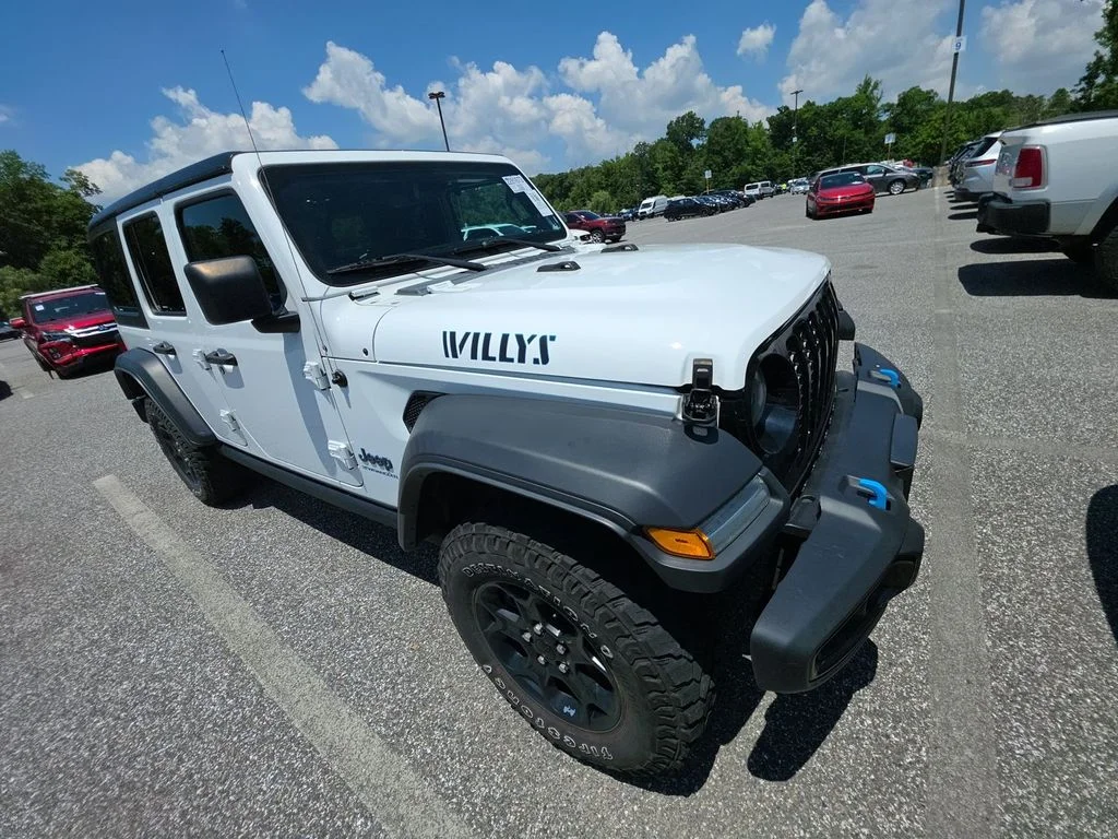 Used 2023 White Jeep Willys 4xe image 3