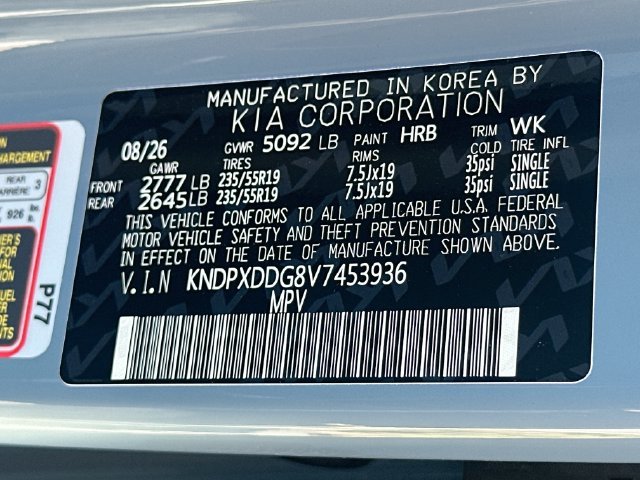New 2027 Heritage Blue Kia SX Prestige image 34