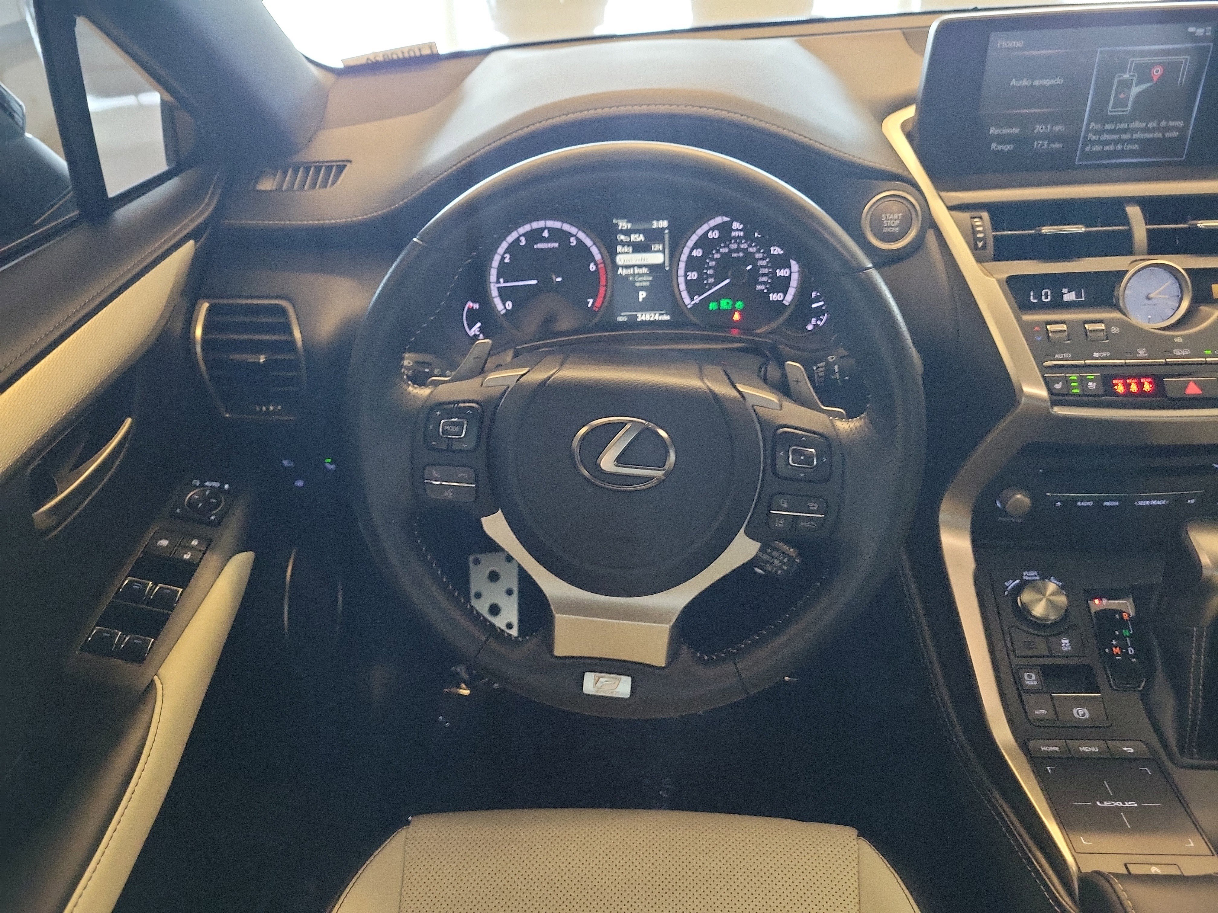 Used 2021 Atomic Silver Lexus NX 300 F SPORT image 18