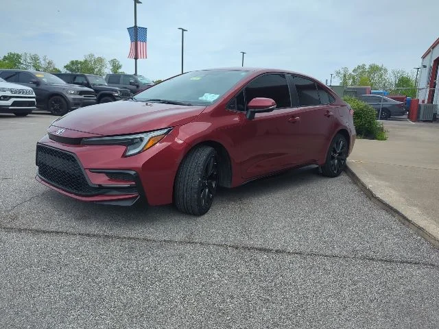 Used 2024 Red Toyota SE image 4