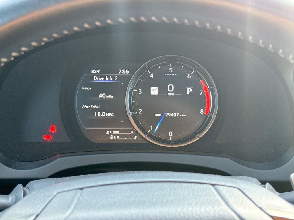 Certified Used 2023 White Lexus 350 F SPORT image 3