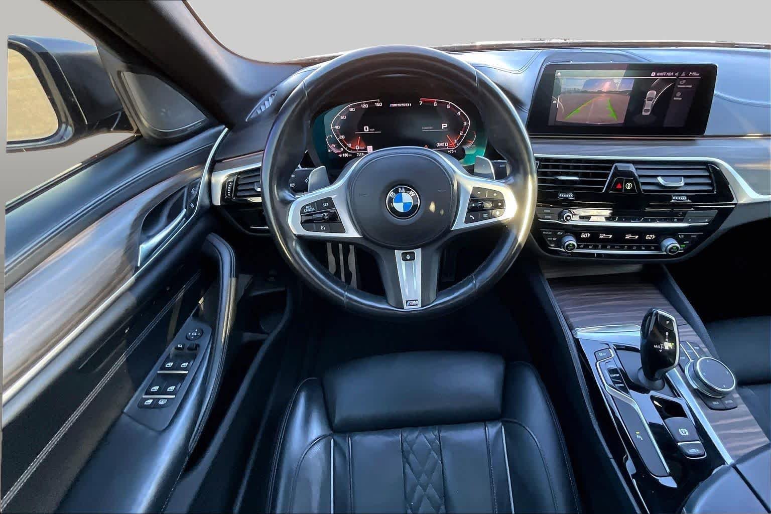 Used 2020 Dark Graphite Metallic BMW M550i xDrive image 6