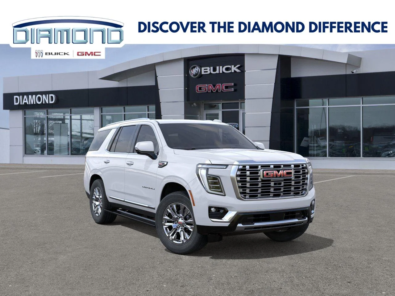 New 2026 Glacier White Tricoat GMC Denali image 1