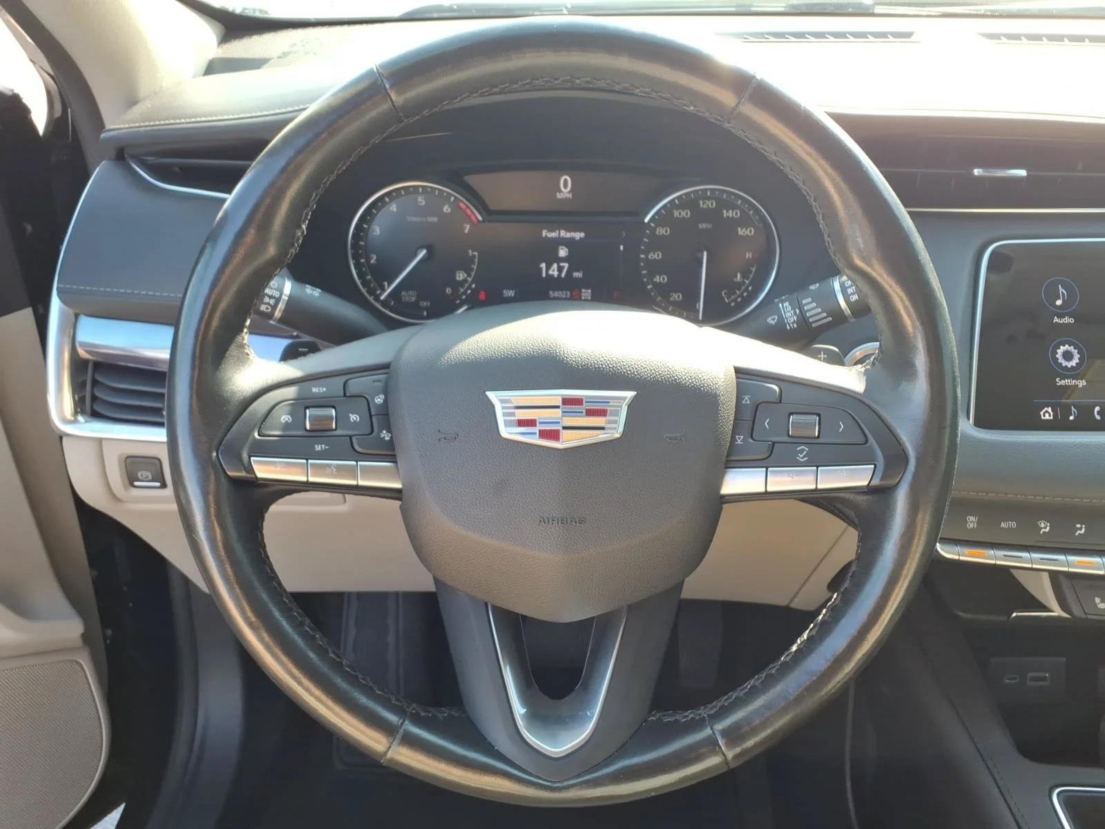 Used 2023 Stellar Black Metallic Cadillac AWD Luxury image 20