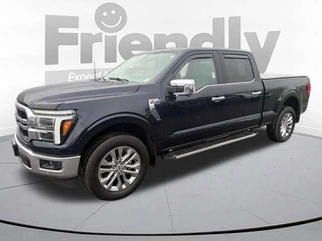 Used 2025 Antimatter Blue Metallic Ford Lariat image 2