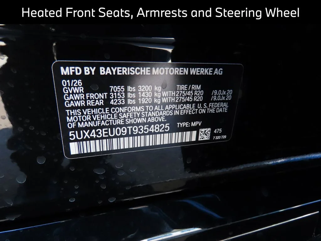 New 2026 Black Sapphire Metallic BMW xDrive50e image 34