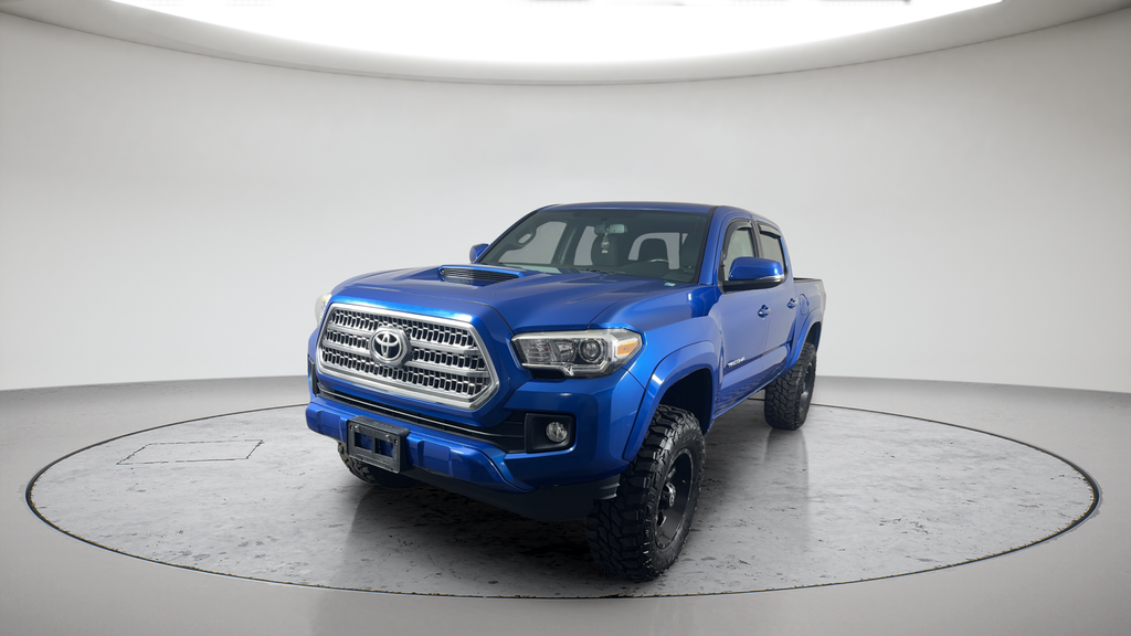 Used 2016 Blazing Blue Toyota TRD Sport image 1