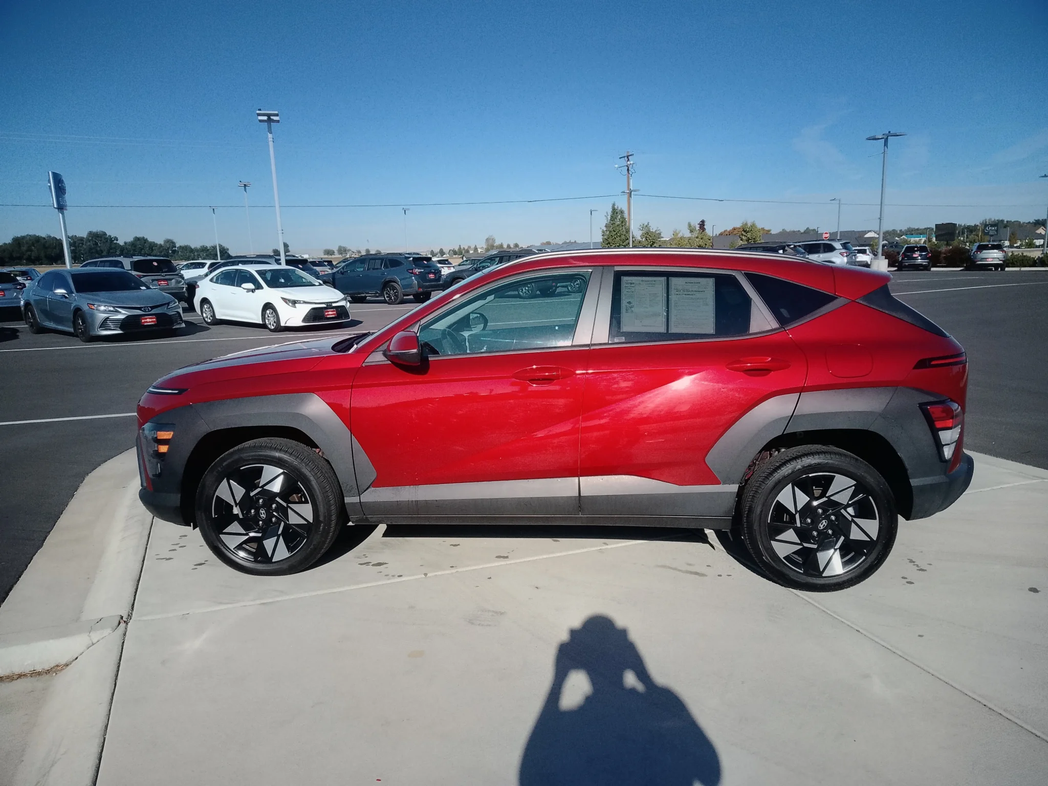 Used 2024 Ultimate Red Metallic Hyundai SEL image 5
