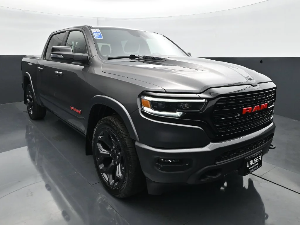 Used 2023 Granite Crystal Metallic Clearcoat Ram Limited image 12