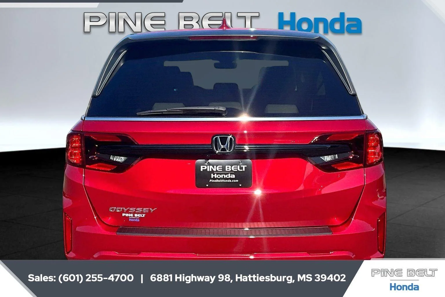 New 2026 Radiant Red Metallic II Honda EX-L image 4