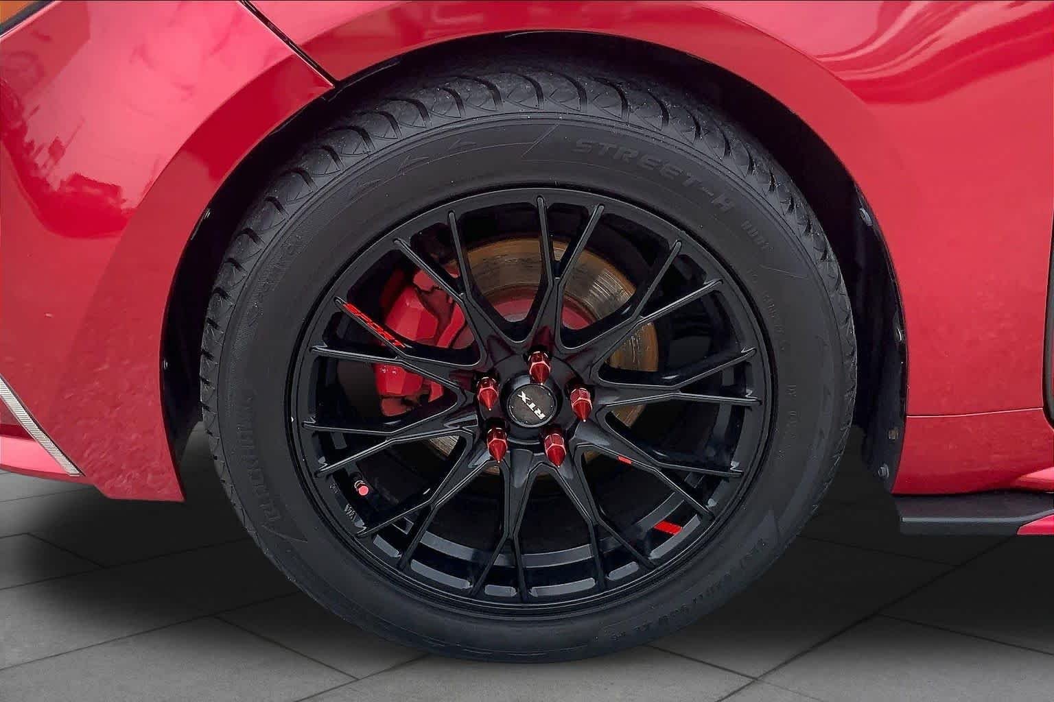 Used 2020 Barcelona Red Metallic Toyota LE image 10