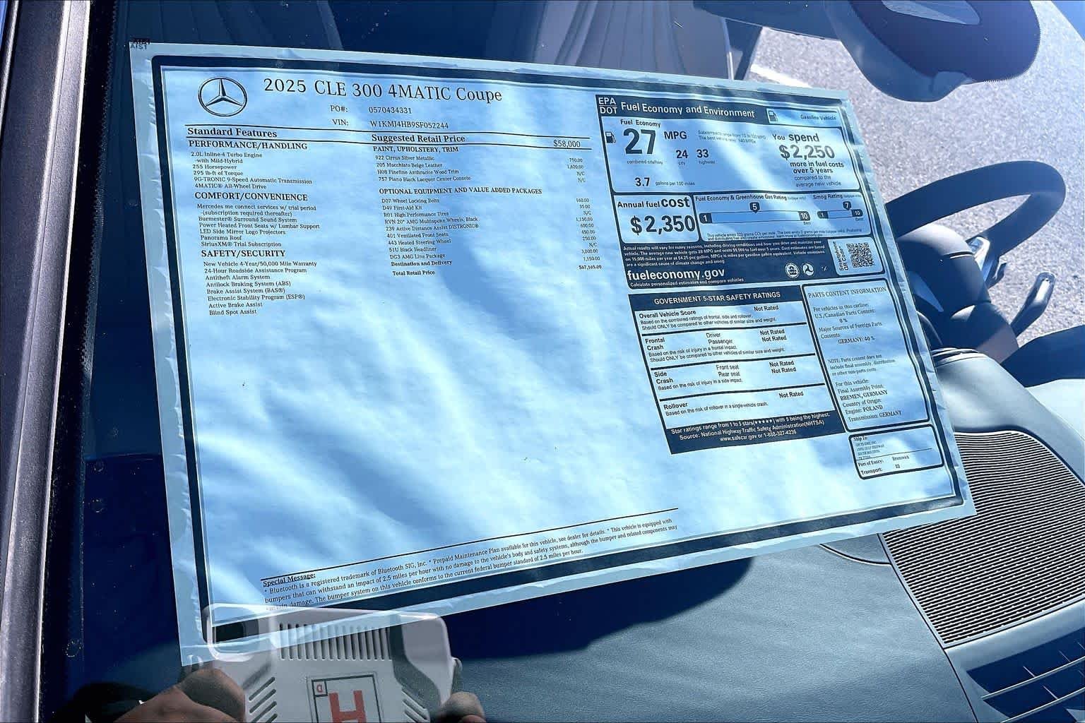 2025 Mercedes-Benz CLE CLE 300 - Photo 16