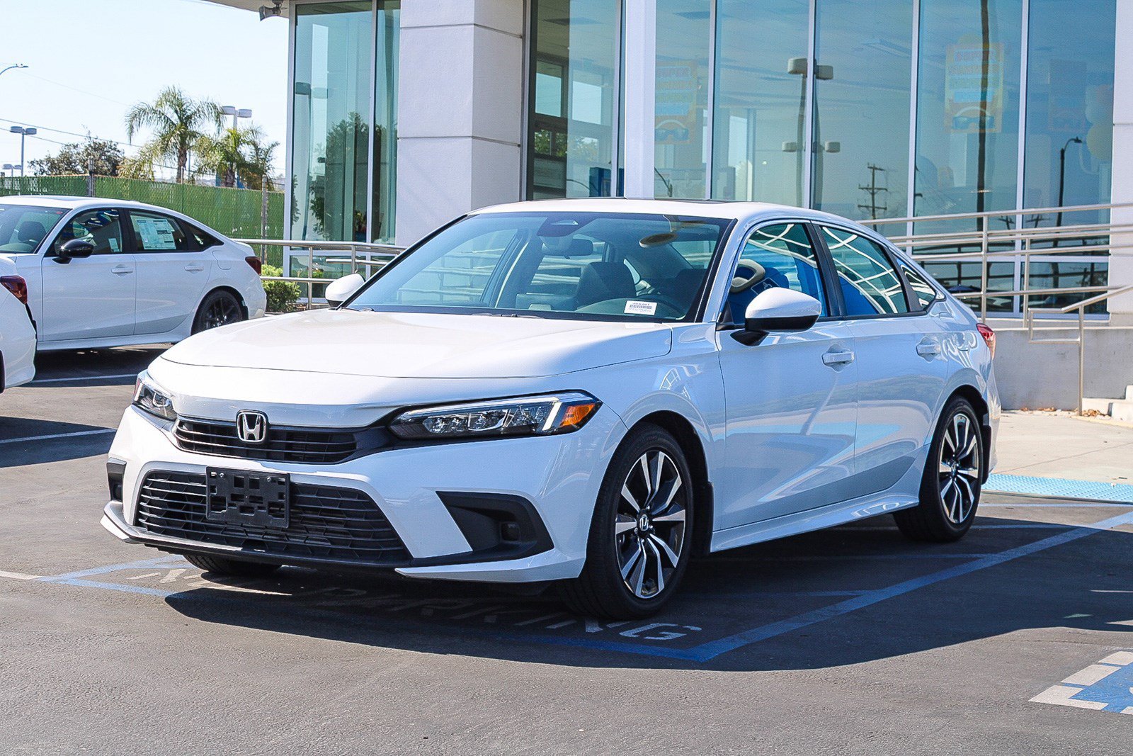 Certified Used 2024 Platinum White Pearl Honda 1.5T 4D EX image 26