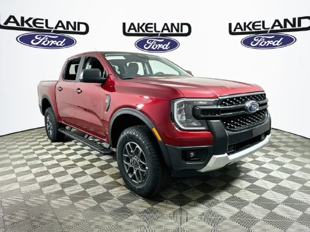 New 2026 Red Ford XLT image 1