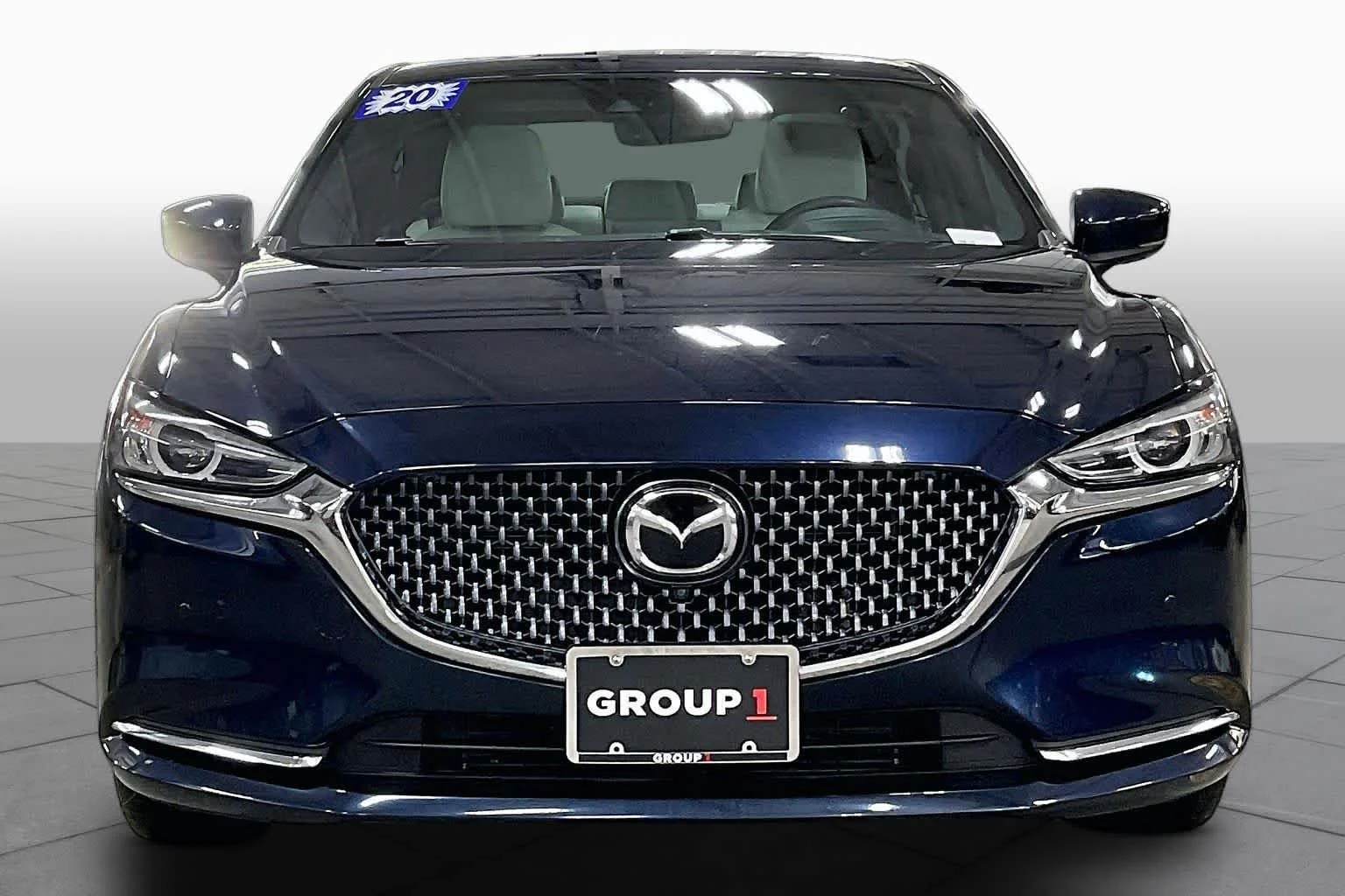 Used 2020 Deep Crystal Blue Mazda Signature image 4