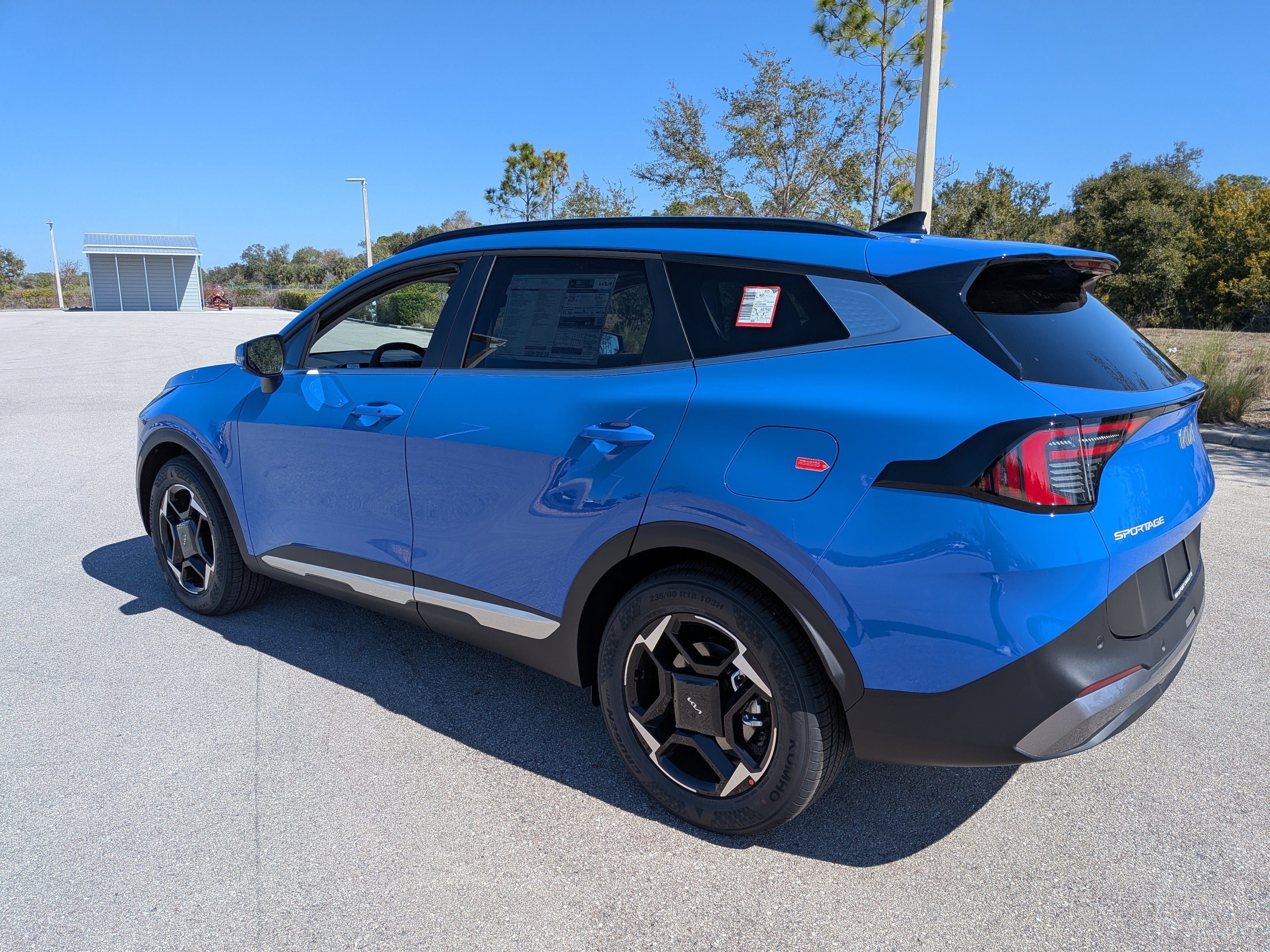 New 2026 Nebular Blue Kia EX image 7
