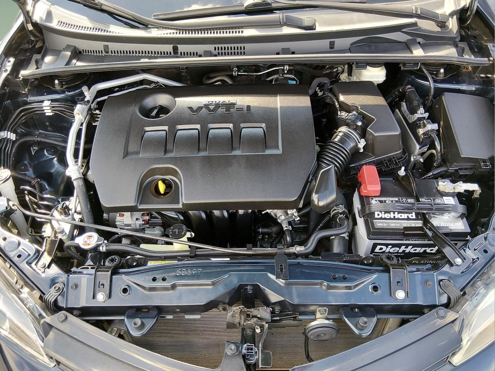 Used 2018 Galactic Aqua Mica Toyota LE image 14