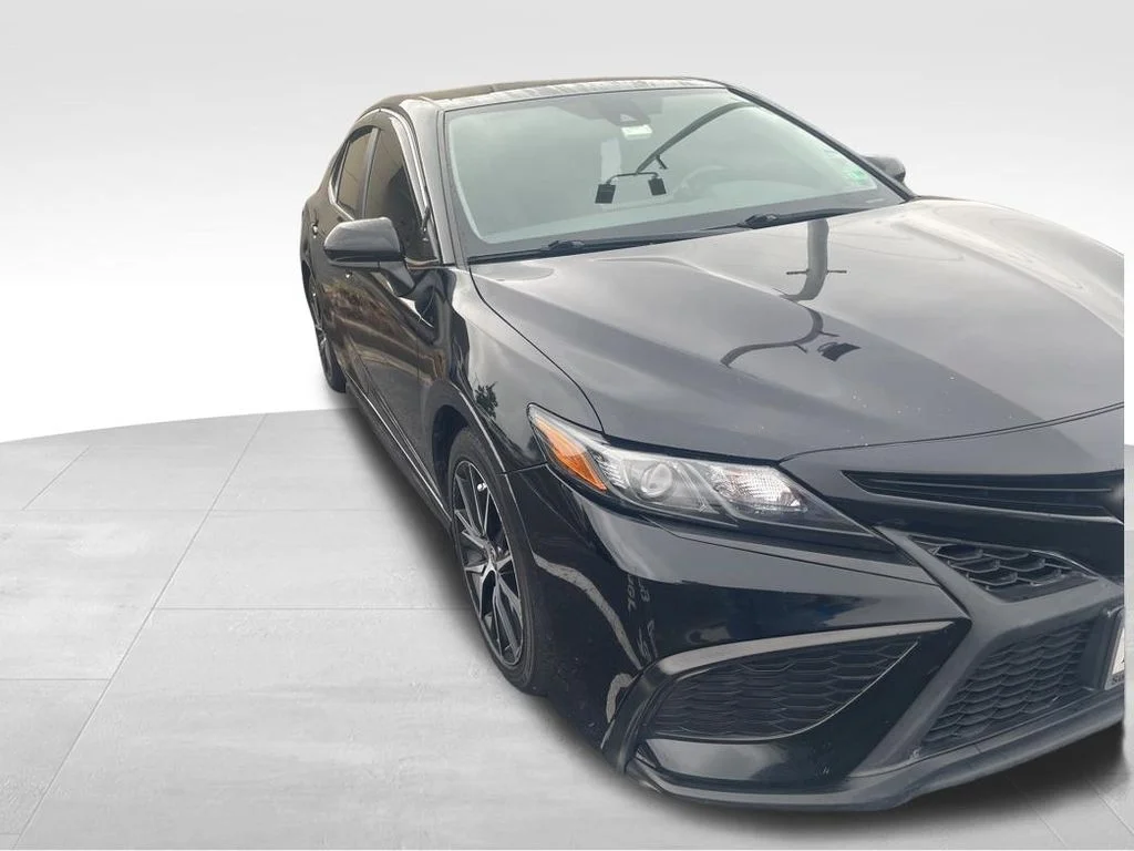 Used 2021 Black Toyota SE image 20