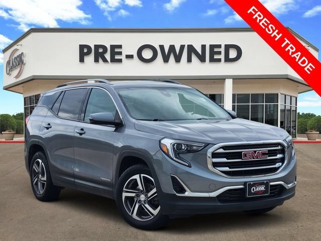 Used 2020 SATIN STEEL METALLIC GMC SLT image 1
