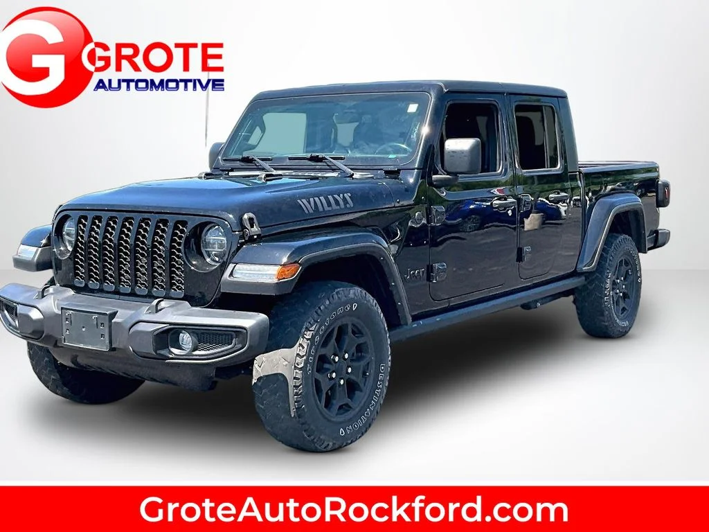 Used 2022 Black Jeep Willys image 1